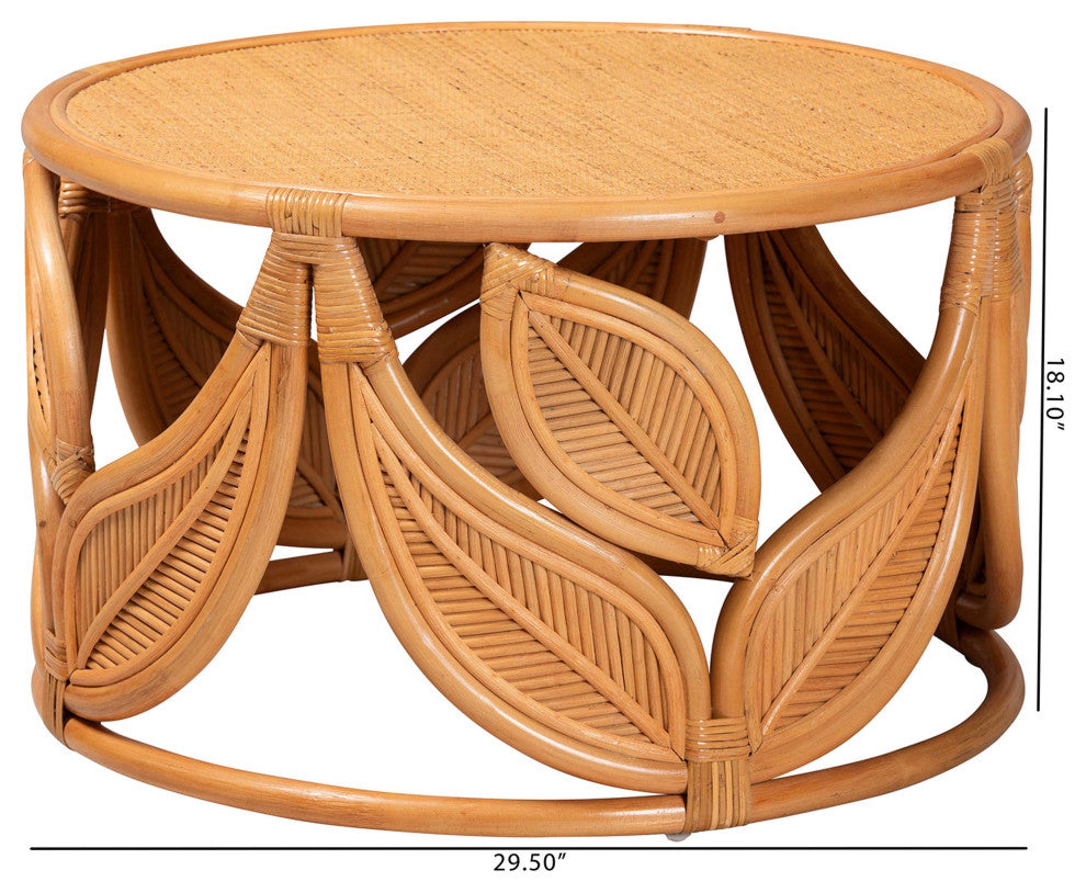 Libby Natural Rattan Coffee Table