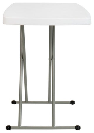 Indoor/Outdoor Plastic Folding Table, 30"