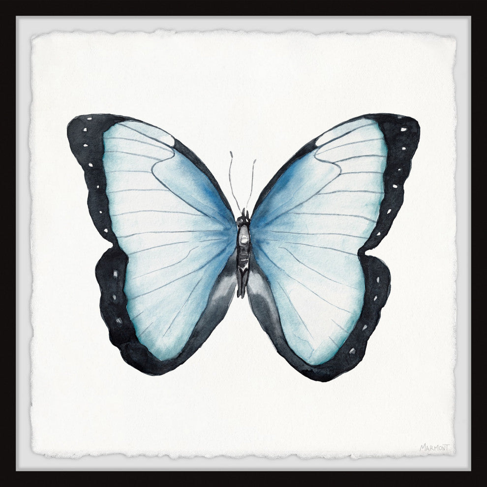 "Butterfly Dreams" Framed Painting Print, 12x12