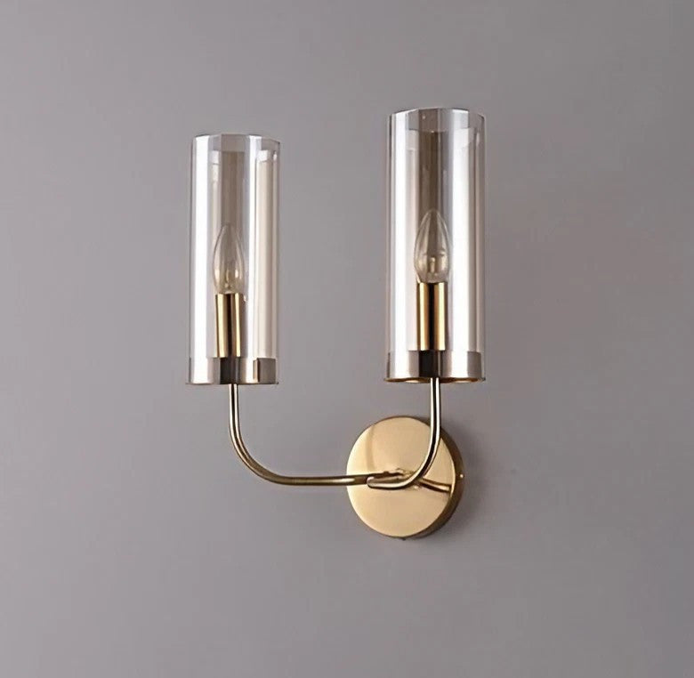 Modern Wall Lamp in European Style for Living Room, Bedroom, Cognac