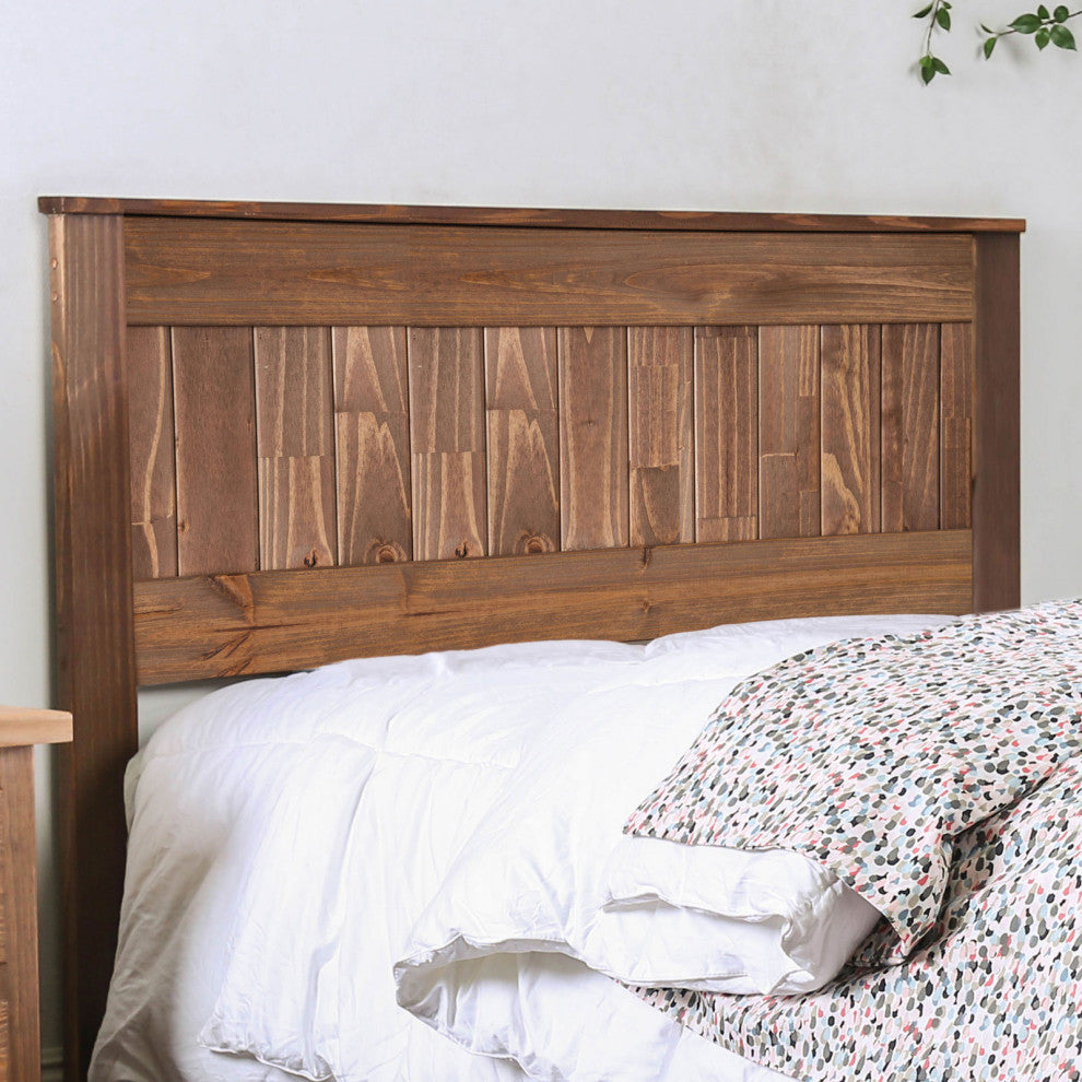 Twin Size Panel Headboard, Mahogany