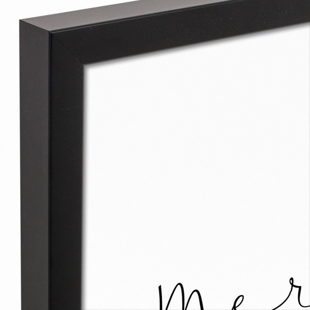 Meraki 12x12 Black Framed Canvas