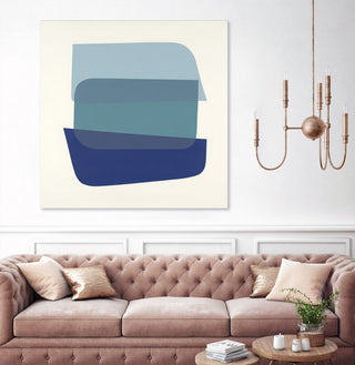 Shapes IV - 72 x 72 by KC Haxton