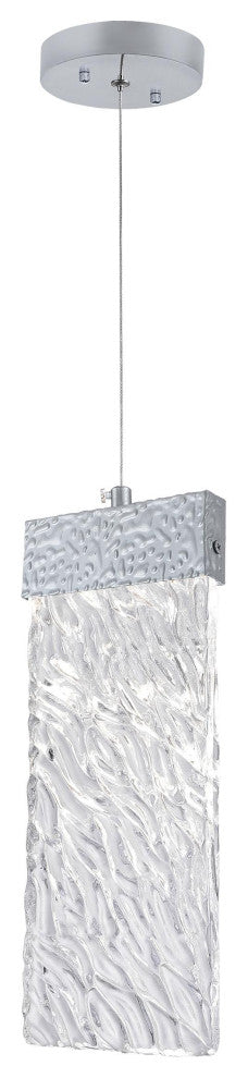 Carolina LED Pendant With Pewter Finish