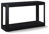 Reeves Table, Black, Coffee Table, Black, Console Table