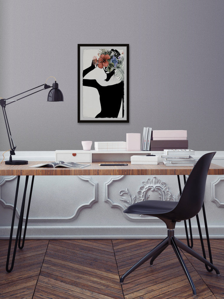 "Flawless" Framed Painting Print, 24x36