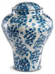 Floret Lidded Urn, Short