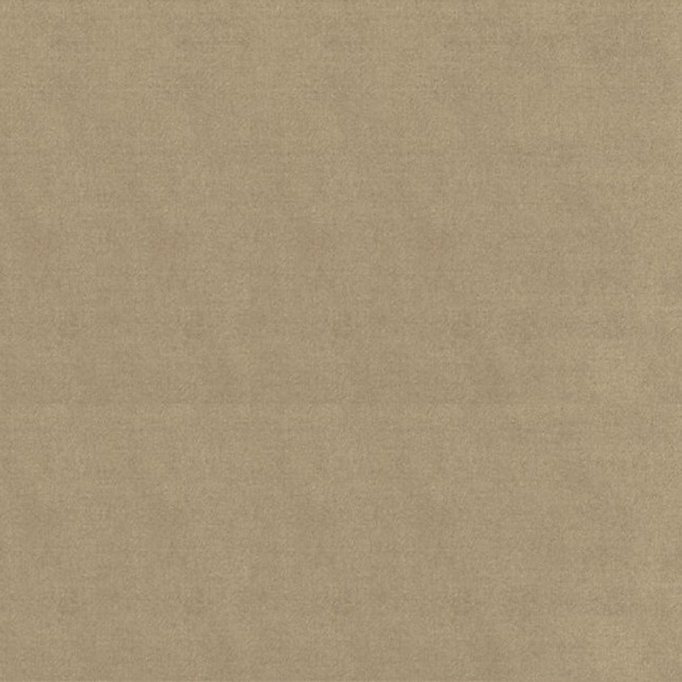 Brown Solid Shiny Velvet Luxury Throw Pillow, Double sided 16"x16"