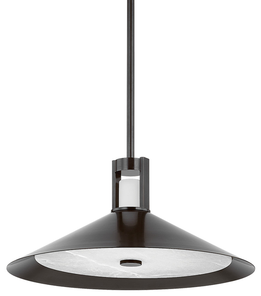 Hudson Valley Lighting Clermont 9.25" Pendant Distressed Bronze