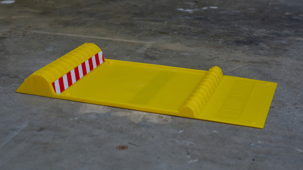 Park Right Parking Mat, Yellow