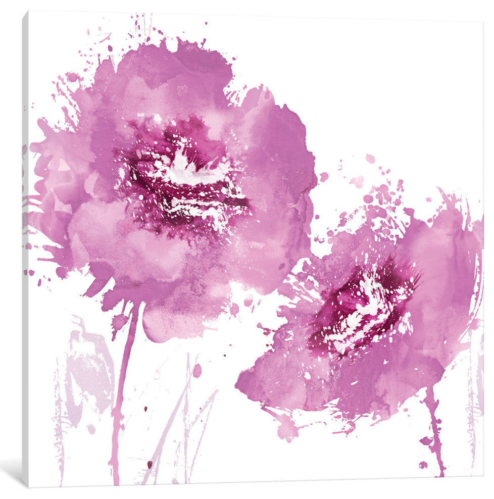 "Flower Burst In Pink II" by Vanessa Austin, Canvas Print, 26x26"