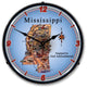 N20031047 Mississippi Supports the 2nd Amendment Clock