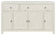 60-inch Wood Sideboard with Drawers and Shelves, White, 60'' X 36''