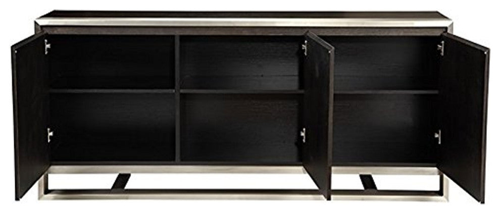First of A Kind Vincent Sideboard Dark Brown