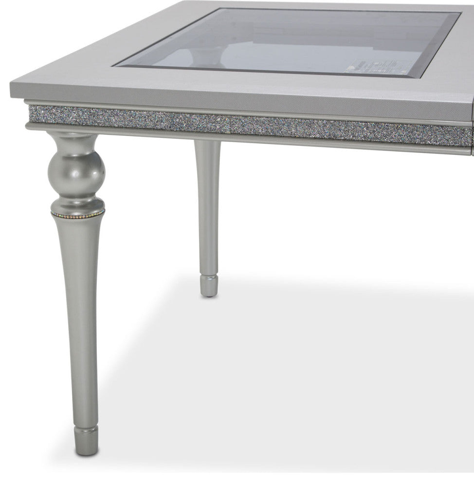 Melrose Plaza Rectangular Dining Table - Dove