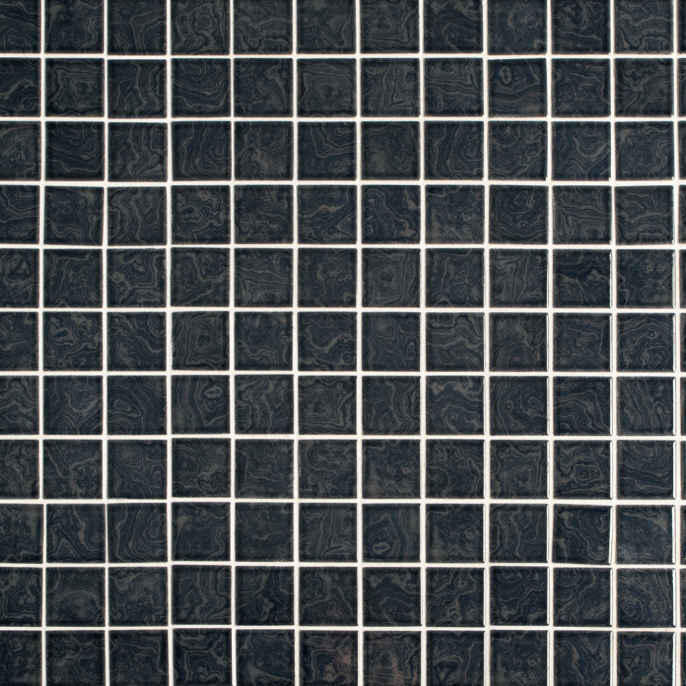 Resort Storm Black Porcelain Floor and Wall Tile