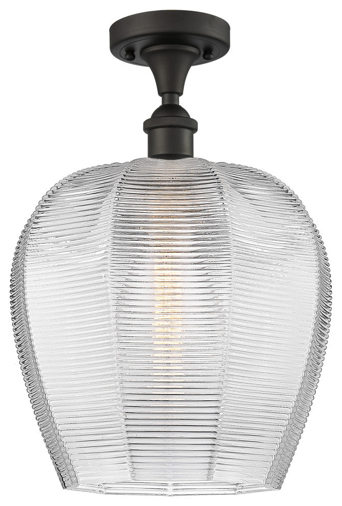 Innovations 516-1C-OB-G462-12-LED 1 Light Semi-Flush Mount, Oil Rubbed Bronze