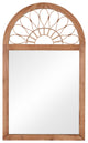 Window Wooden Wall Mirror