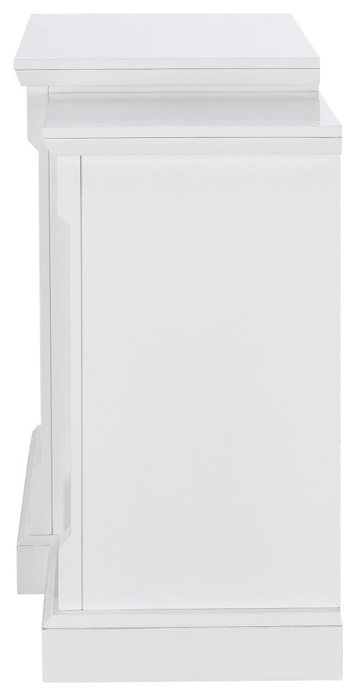 Silas Electric Fireplace With Bookcases
