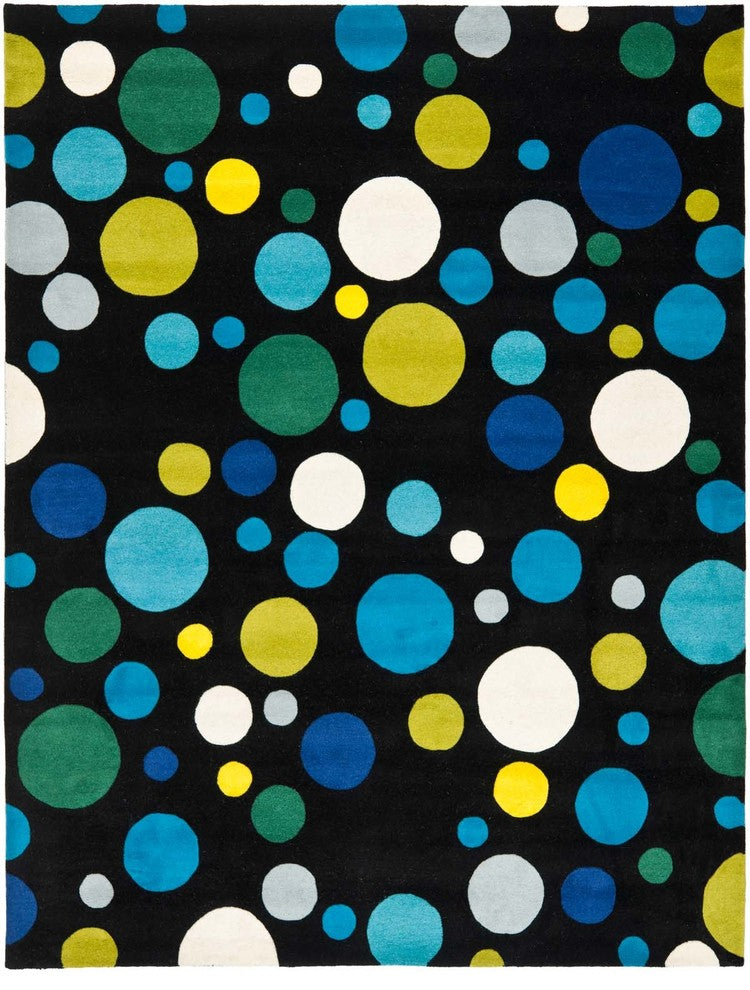 Safavieh Soho soh753b Kids Rug, Black/Multi, 5'0"x8'0"
