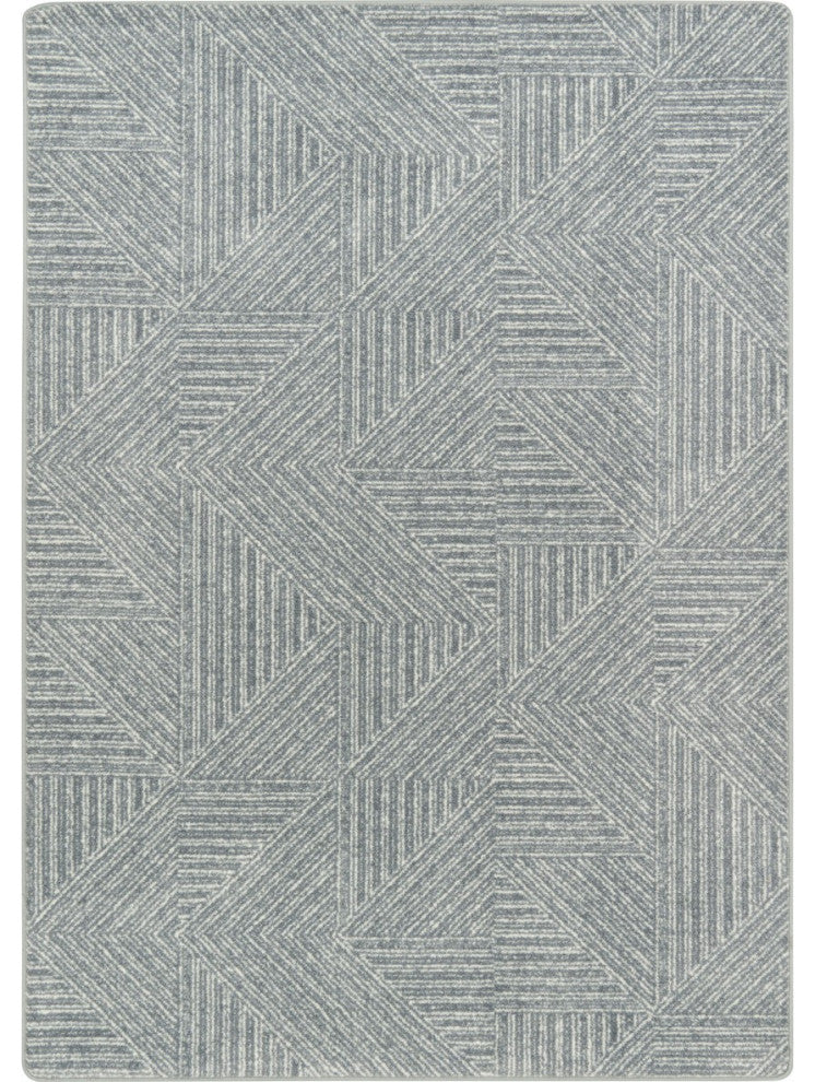 Joy Carpets WorkSpace Above Board Area Rug, Cloudy, 7'8" X 10'9"