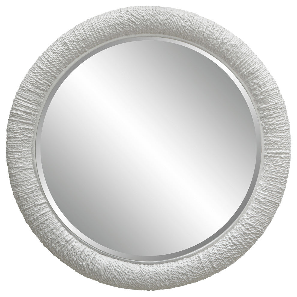 Uttermost UT-8168 Mirror from the Mariner collection, Matte White