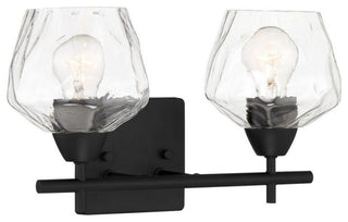 Minka Lavery Camrin 2-Light Bathroom Vanity, Coal