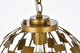 Louie 1-Light Pendant, Brass