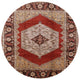 Ahgly Company Indoor Round Mid-Century Modern Area Rugs, 8' Round