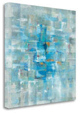 "Abstract Squares" By Danhui Nai, Giclee Print on Gallery Wrap Canvas