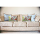 Brown Rabbit Right Large Indoor/Outdoor Pillow 16x20