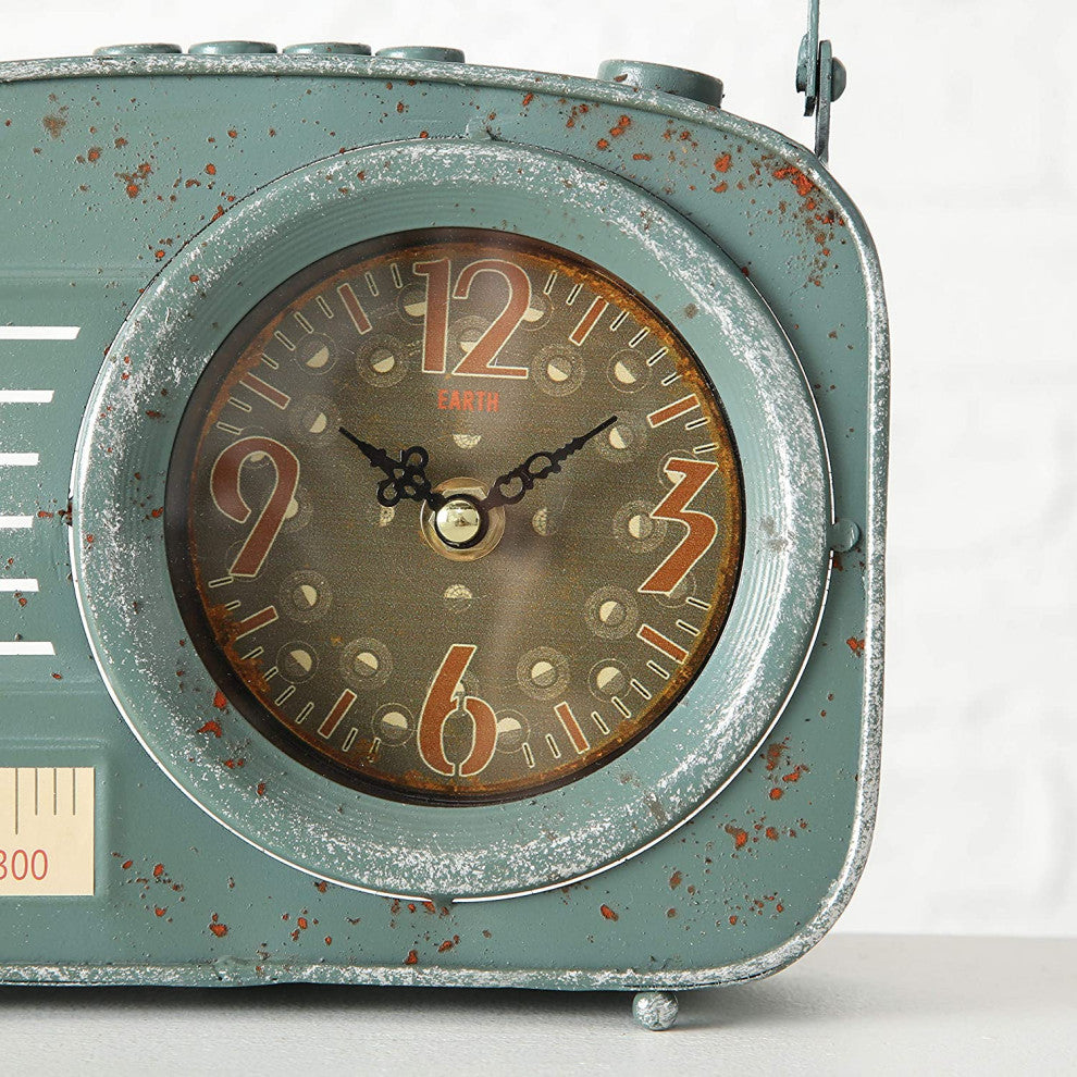 70s Faux FM Radio Clock