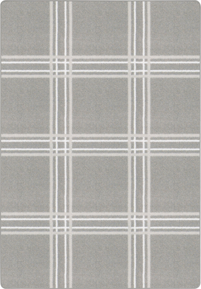 Joy Carpets Impressions Broadfield Area Rug, Morning Fog, 3'10"x5'4"