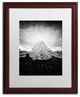 Philippe Sainte-Laudy 'Ice Diamond' Matted Framed Art