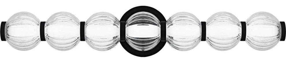 Elway LED Bath Light in Matte Black