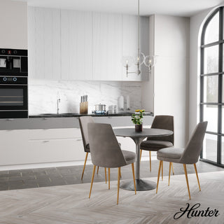 Xidane Brushed Nickel, Clear Glass 3 Light Chandelier Light