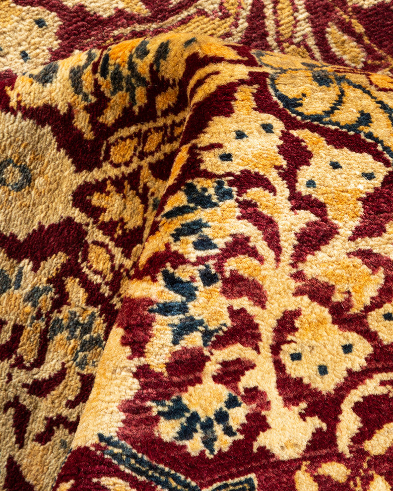 Mogul, One-of-a-Kind Hand-Knotted Area Rug Red, 8' 1" x 10' 5"