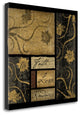 "Faith Love Kindness" By Jennifer Pugh, Giclee Print on Gallery Wrap Canvas