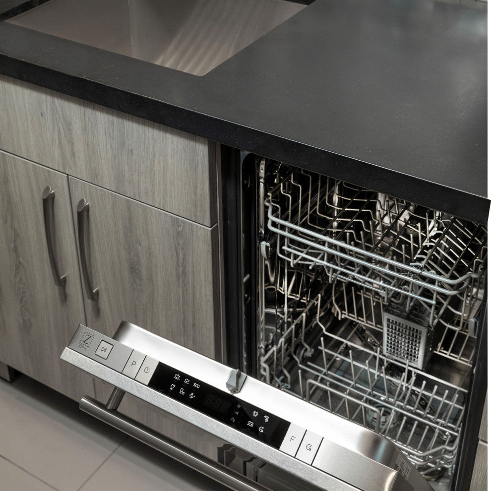 24" Top Control Dishwasher, DuraSnow With Stainless Steel Tub DW-SN-24