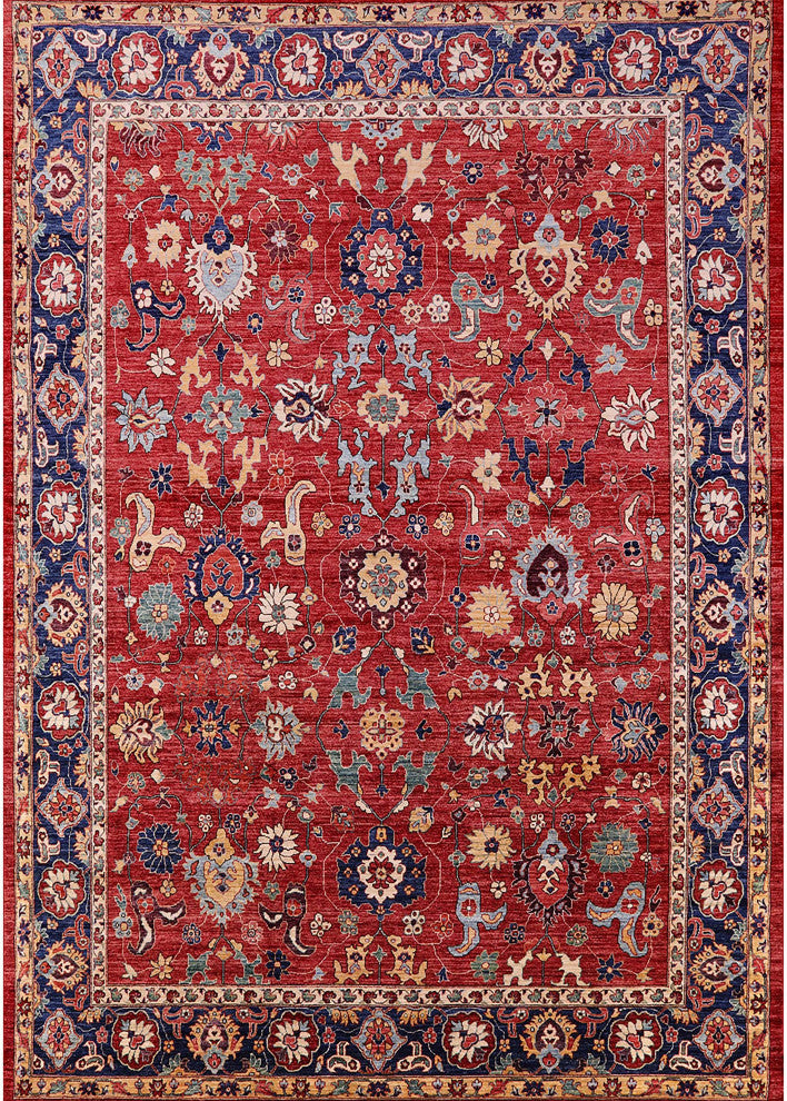 Ahgly Company Indoor Rectangle Mid-Century Modern Area Rugs, 4' x 6'