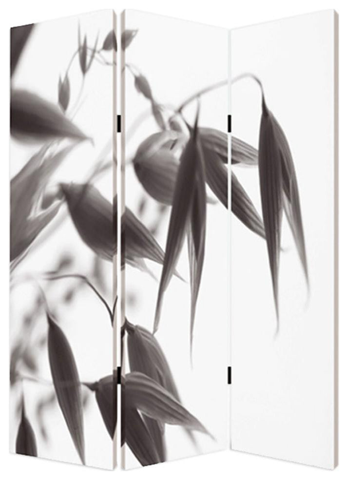 48" X 72" Multi Color Wood Canvas  Screen