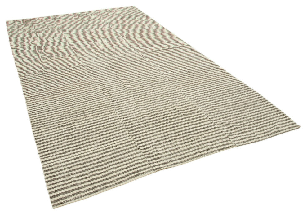 Rug N Carpet - Hand-knotted Oriental 6' 2'' x 10' 1'' Decorative Wool Kilim Rug