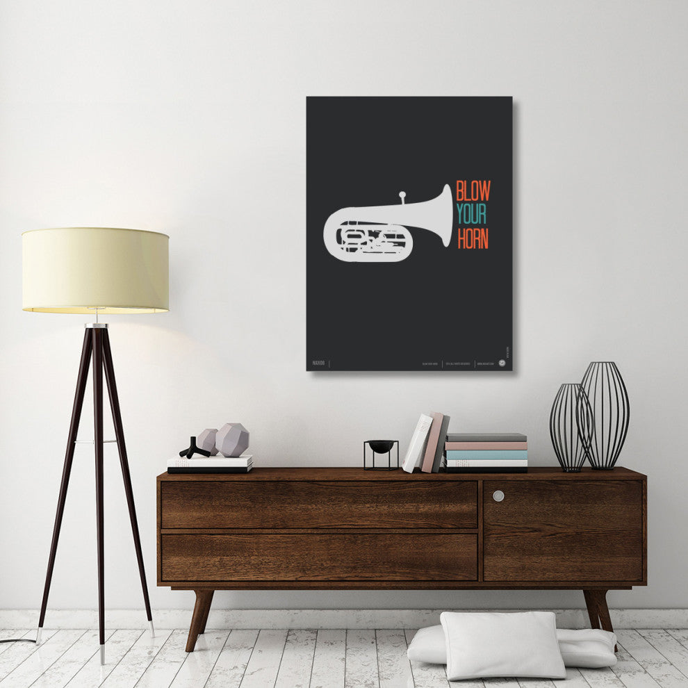 "Blow Your Horn" Poster Fine Art Print