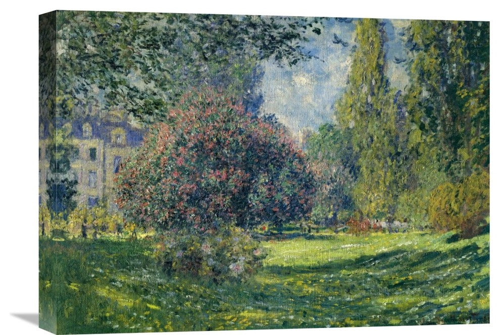 "Le Parc Monceau Paris" Artwork, 22"x16"
