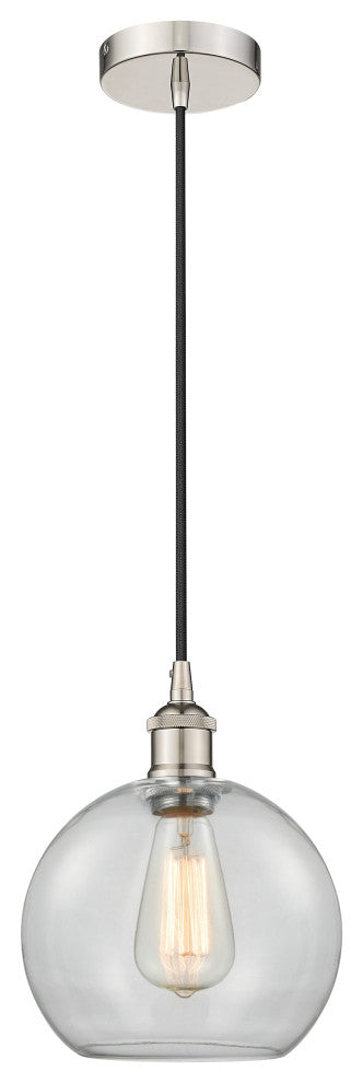 Innovations 616-1P-PN-G122-8 1-Light Mini Pendant, Polished Nickel