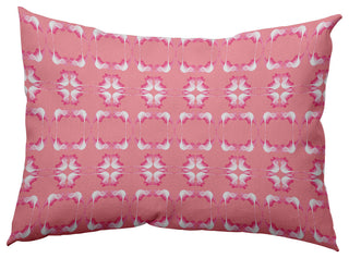 14" x 20" Summer Picnic Decorative Indoor Pillow, Pink Icing