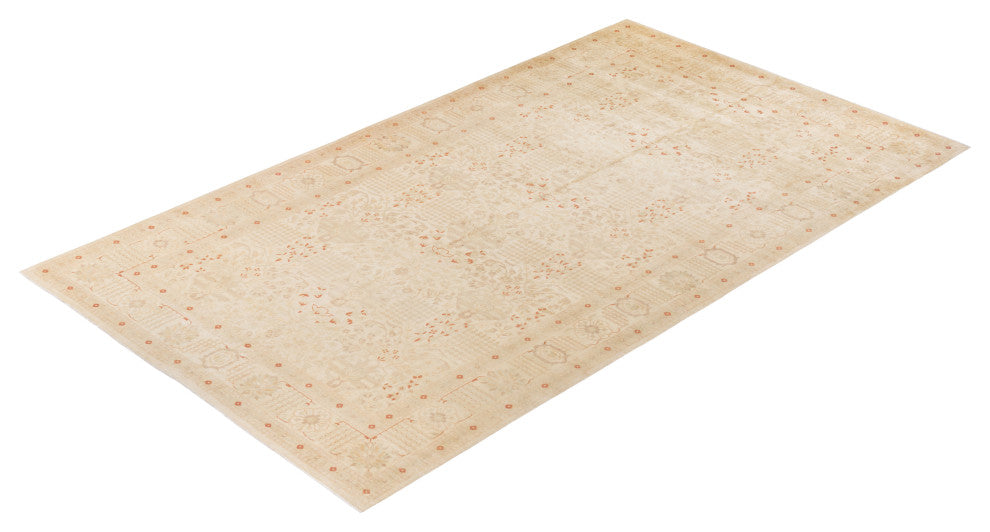 Mogul, One-of-a-Kind Hand-Knotted Area Rug Ivory, 9'1"x16'2"