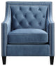 Teagan Accent Chair, Marine Blue