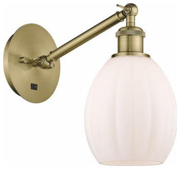 Innovations 317-1W-AB-G81 1-Light Sconce, Antique Brass