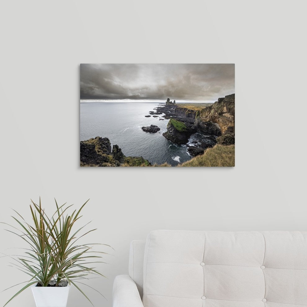 "The Rocks" Wrapped Canvas Art Print, 24"x16"x1.5"